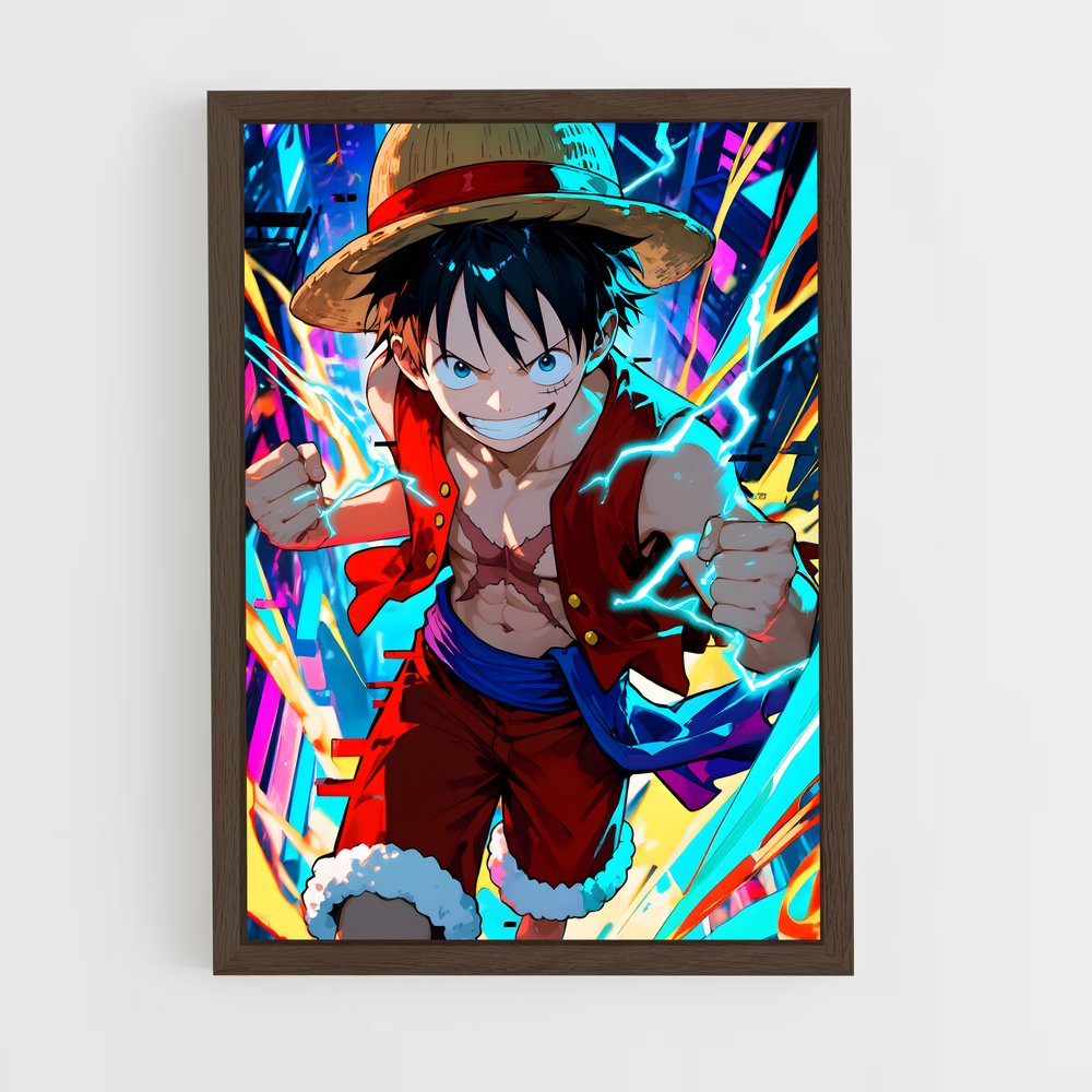 ap-one piece-4 cadre Bois foncé