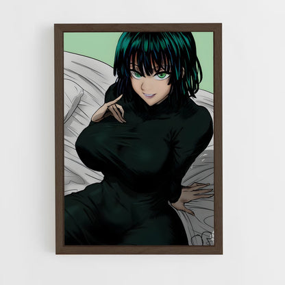 ap-one punch man-1 cadre Bois foncé