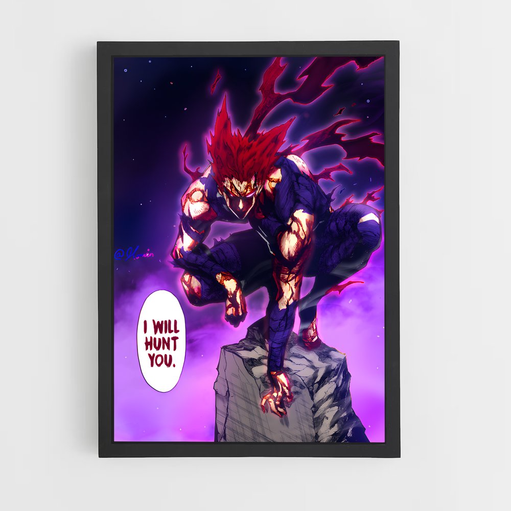ap-one punch man-8 cadre Noir