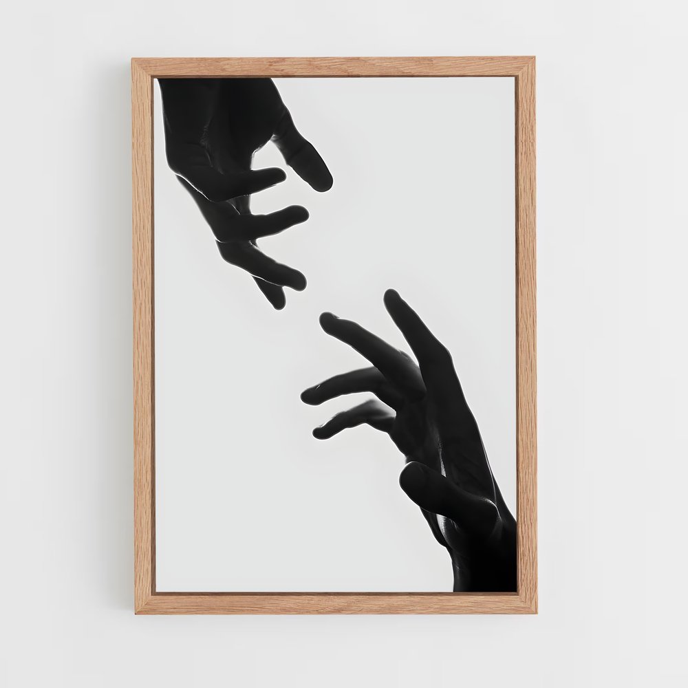 ap-open hand-2 cadre Bois clair