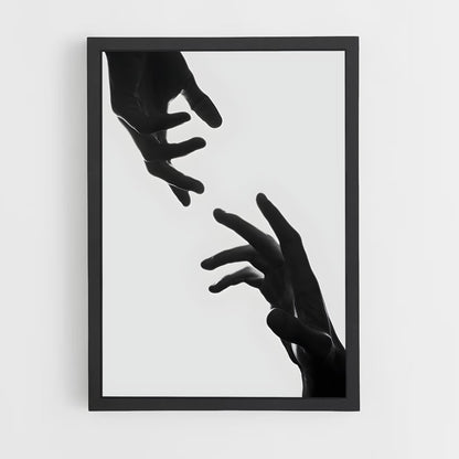 ap-open hand-2 cadre Noir