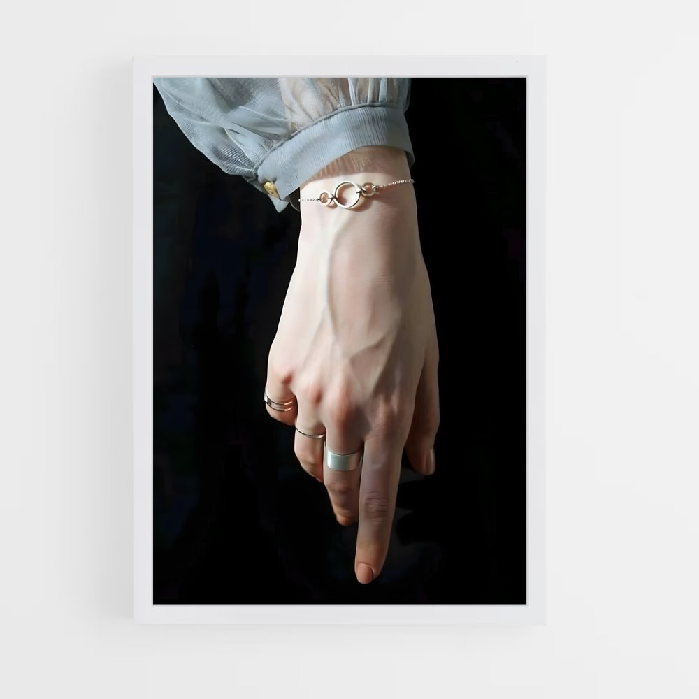 ap-open hand-3 cadre Blanc
