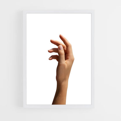 ap-open hand-6 cadre Blanc