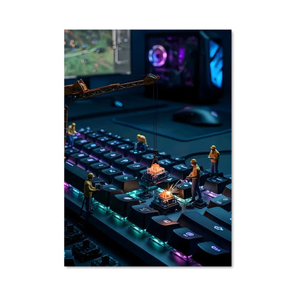 Poster Clavier Magique