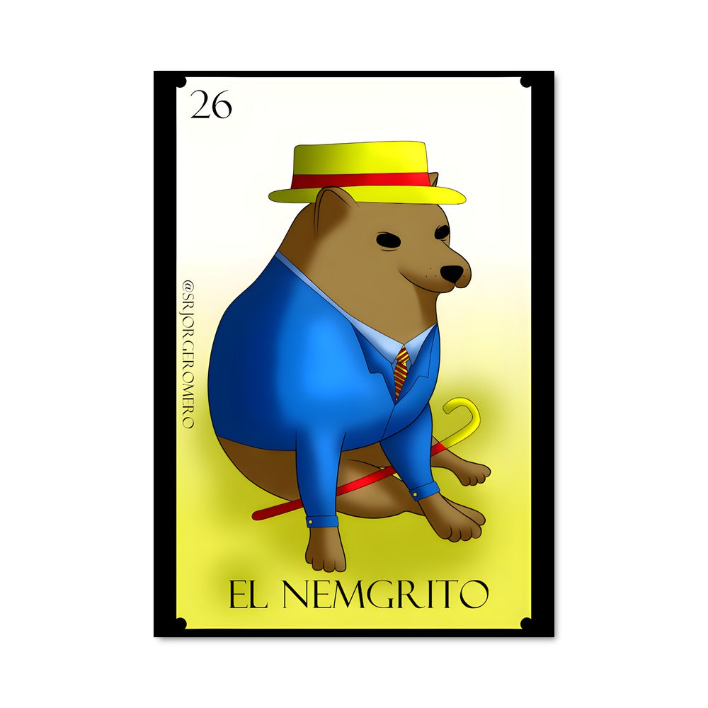 Poster L'Ours Distingué