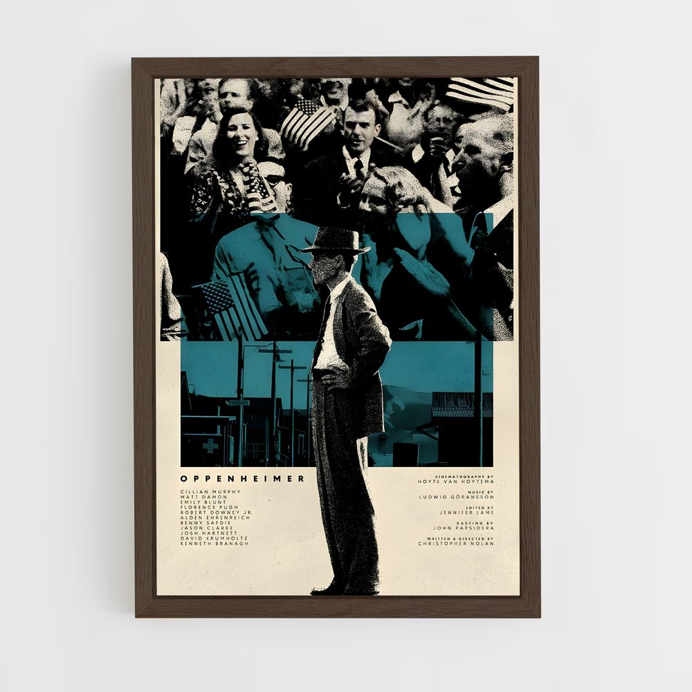 ap-oppenheimer-6 cadre Bois foncé