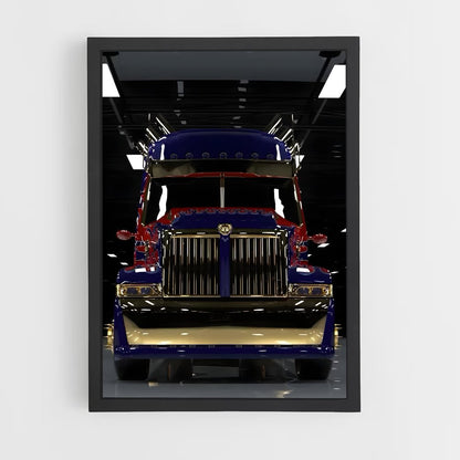 ap-optimus prime truck-2 cadre Noir