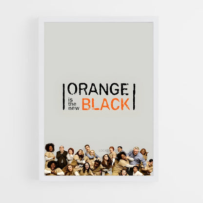 ap-orange is the new black-6 cadre Blanc