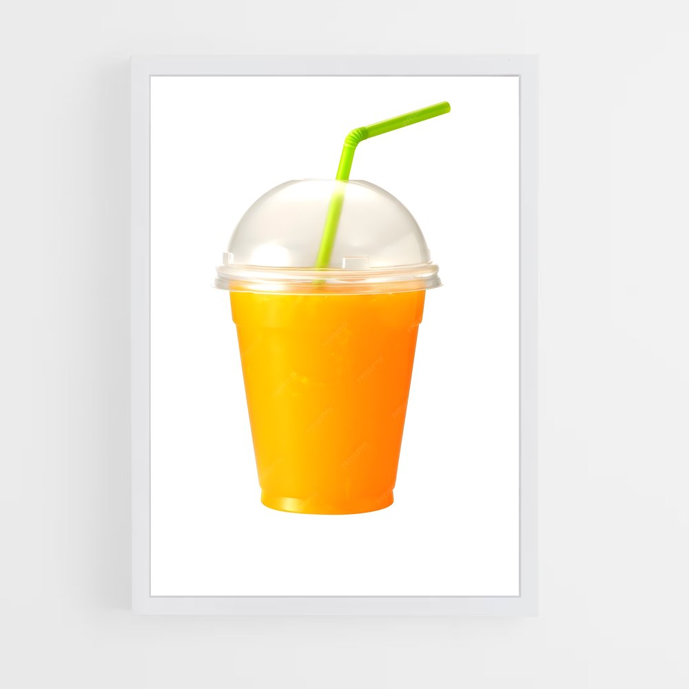 ap-orange juice-2 cadre Blanc