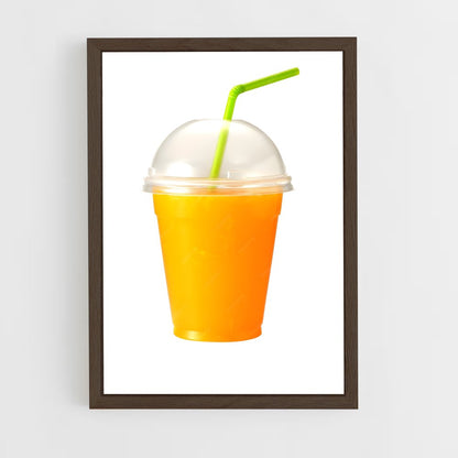 ap-orange juice-2 cadre Bois foncé
