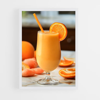 ap-orange juice-4 cadre Blanc