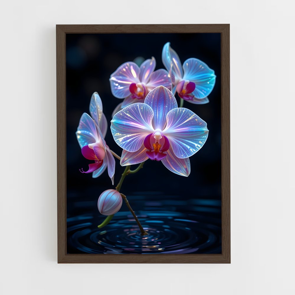 ap-orchid-3 cadre Bois foncé