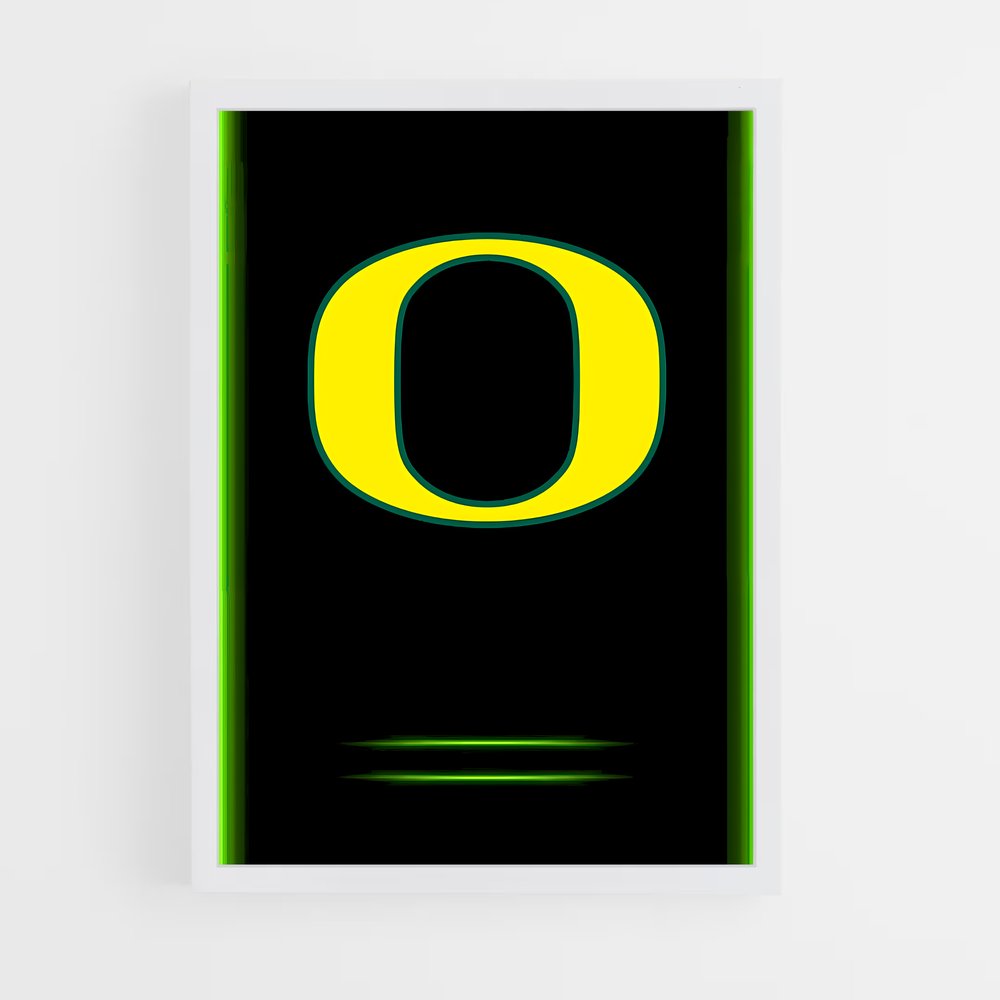 ap-oregon ducks-11 cadre Blanc