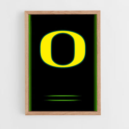 ap-oregon ducks-11 cadre Bois clair