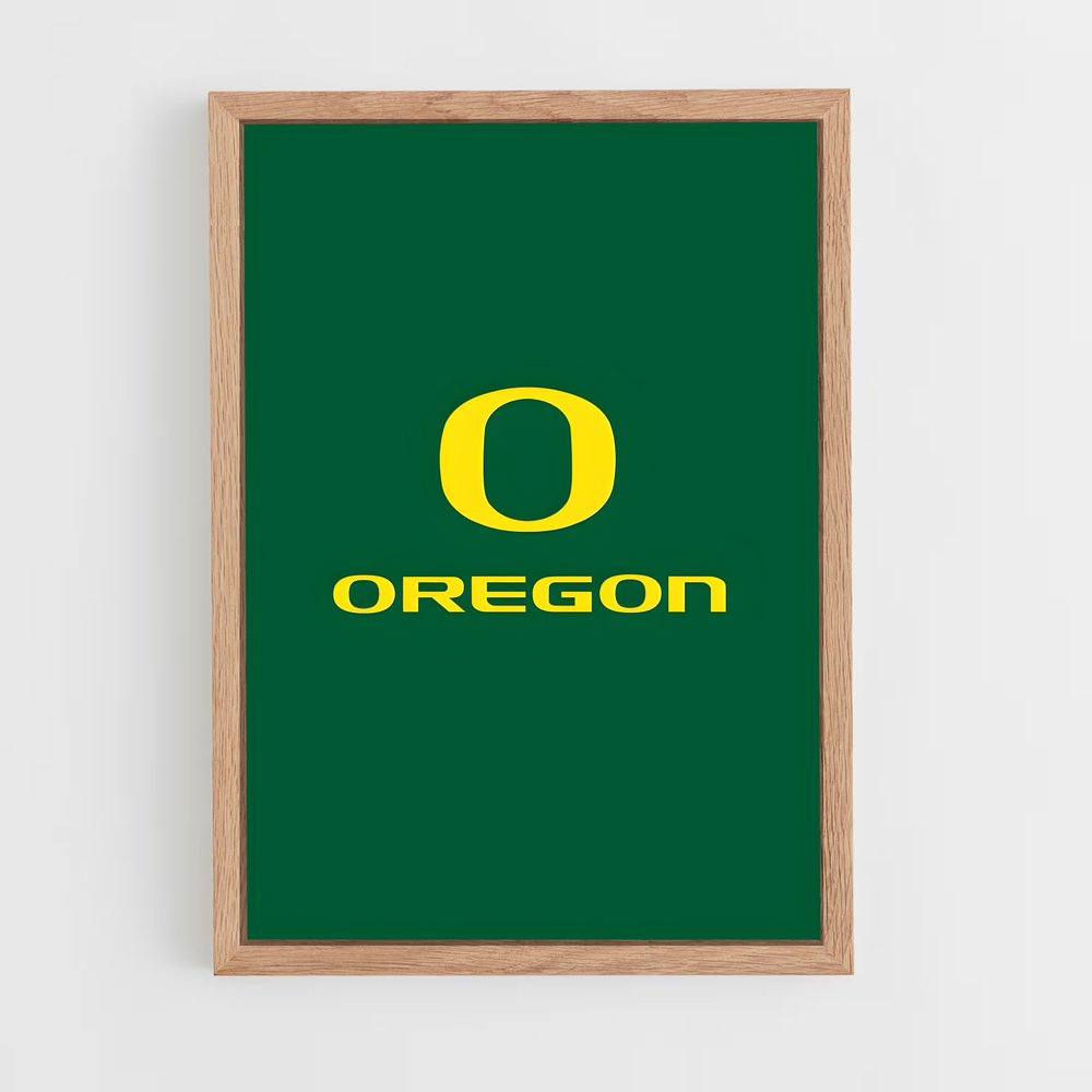 ap-oregon ducks-6 cadre Bois clair
