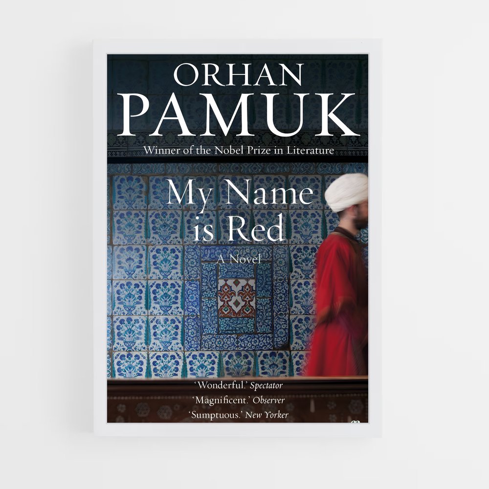 ap-orhan pamuk-3 cadre Blanc