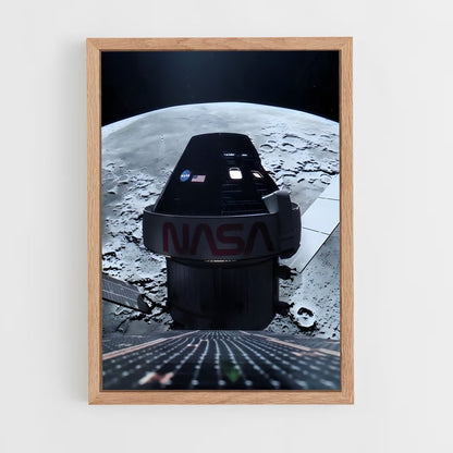 ap-orion spacecraft-2 cadre Bois clair
