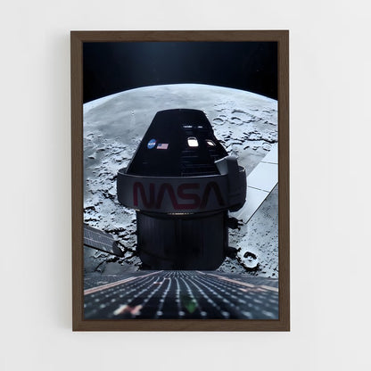 ap-orion spacecraft-2 cadre Bois foncé