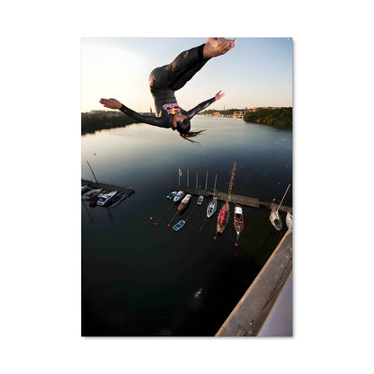 Poster Plongeon Libérateur