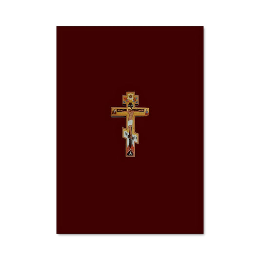 Poster Croisée Rouge