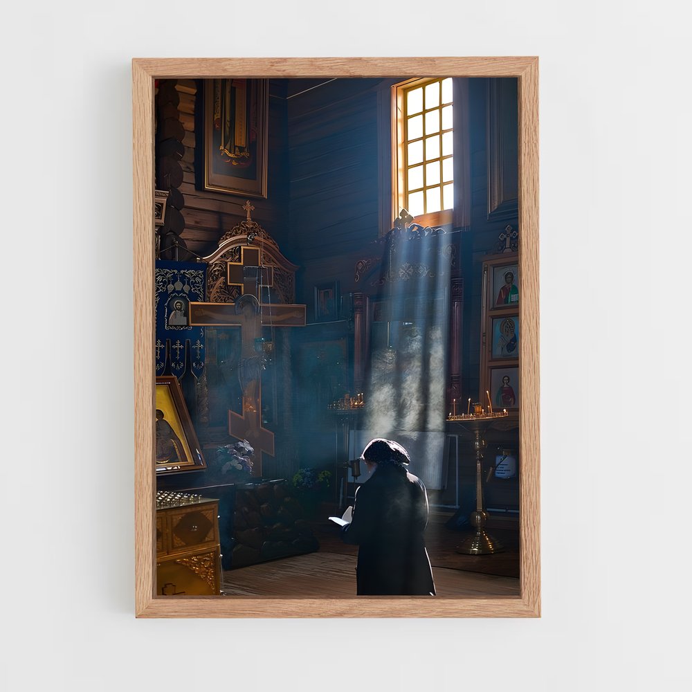 ap-orthodox christianity-4 cadre Bois clair