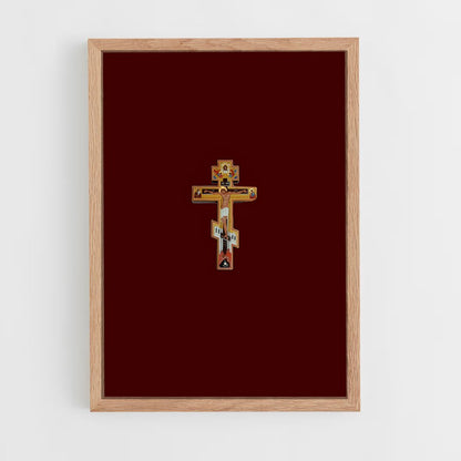 ap-orthodox cross-2 cadre Bois clair