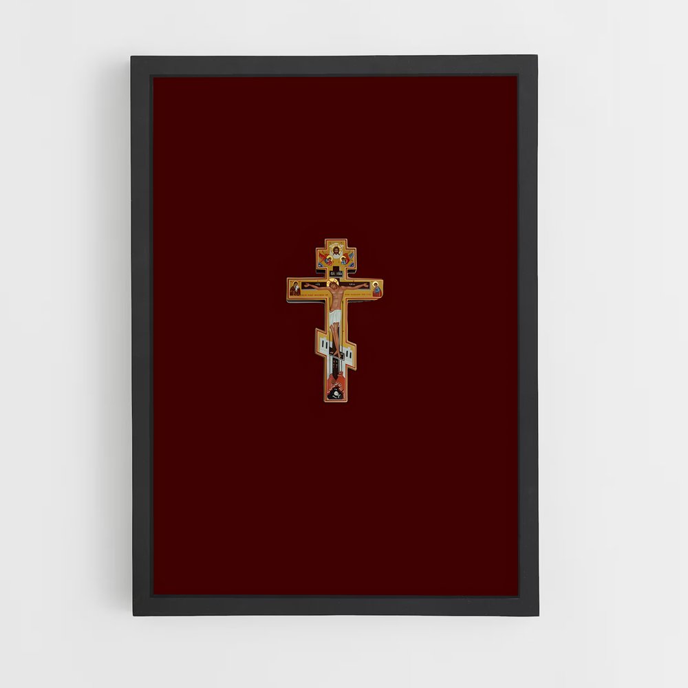 ap-orthodox cross-2 cadre Noir