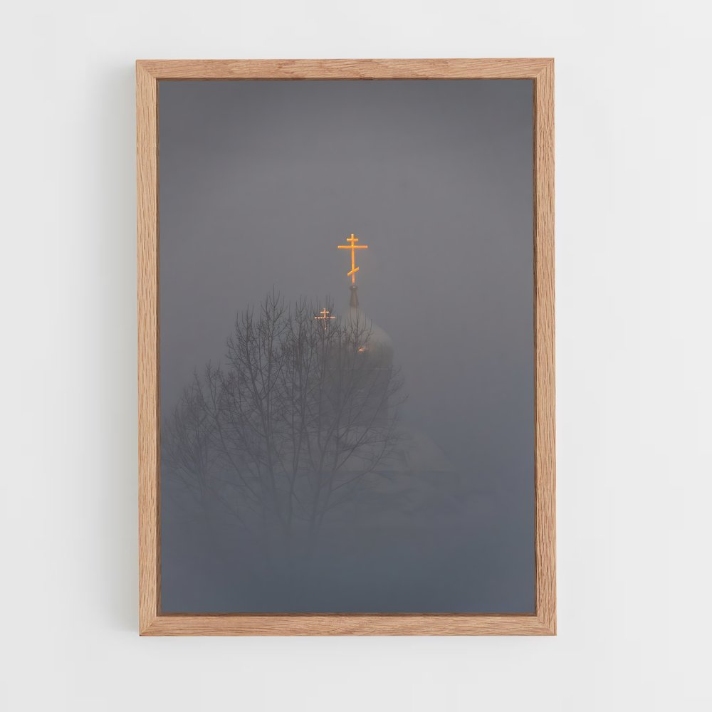 ap-orthodox cross-4 cadre Bois clair