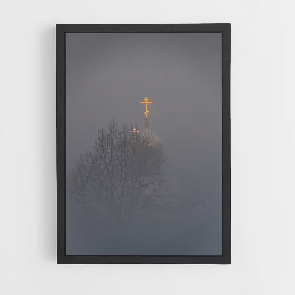 ap-orthodox cross-4 cadre Noir