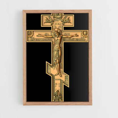 ap-orthodox cross-5 cadre Bois clair