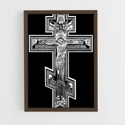 ap-orthodox cross-6 cadre Bois foncé