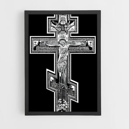 ap-orthodox cross-6 cadre Noir