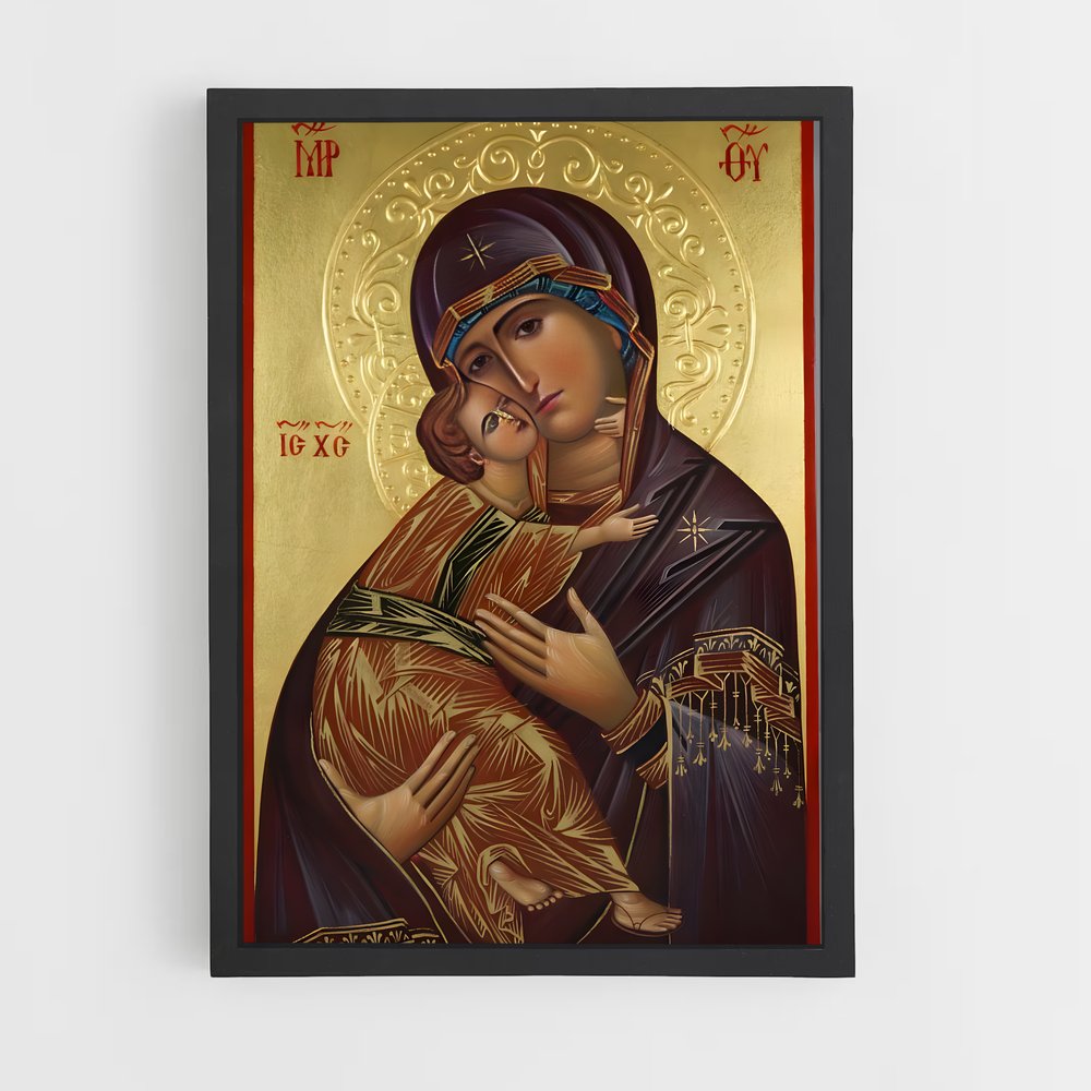 ap-orthodox icons-1 cadre Noir
