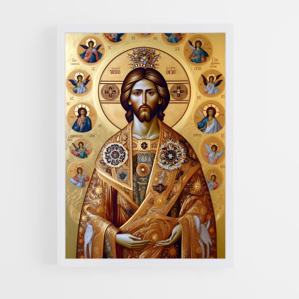 ap-orthodox icons-2 cadre Blanc