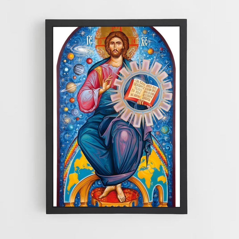 ap-orthodox icons-5 cadre Noir