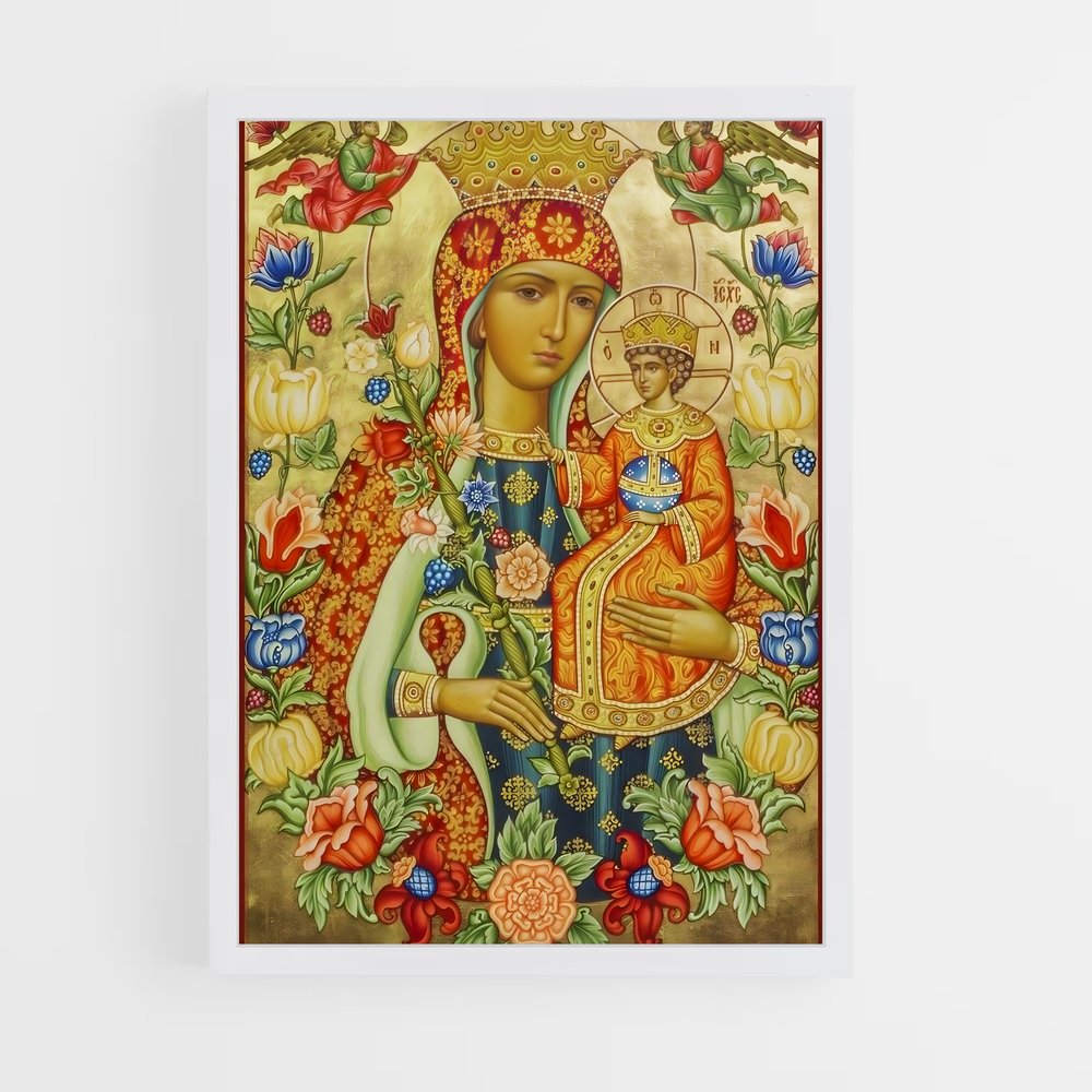 ap-orthodox icons-6 cadre Blanc