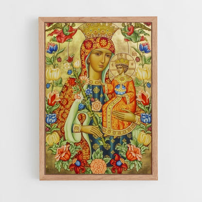 ap-orthodox icons-6 cadre Bois clair
