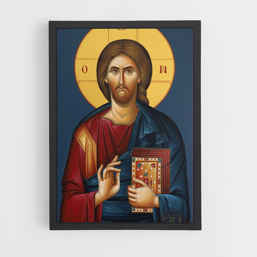 ap-orthodox icons-7 cadre Noir