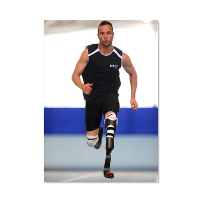 Poster L'Homme à la Course