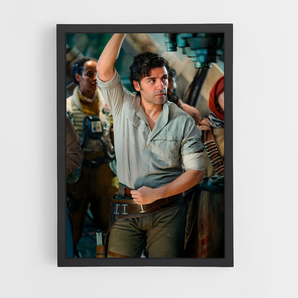 ap-oscar isaac-6 cadre Noir