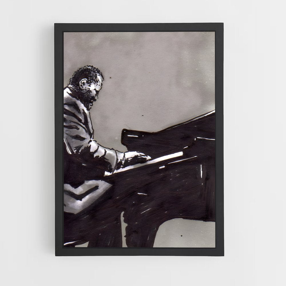 ap-oscar peterson-2 cadre Noir