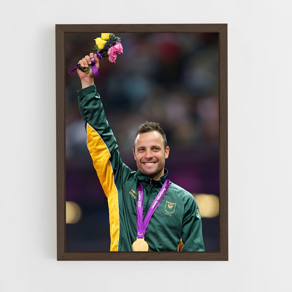 ap-oscar pistorius-1 cadre Bois foncé