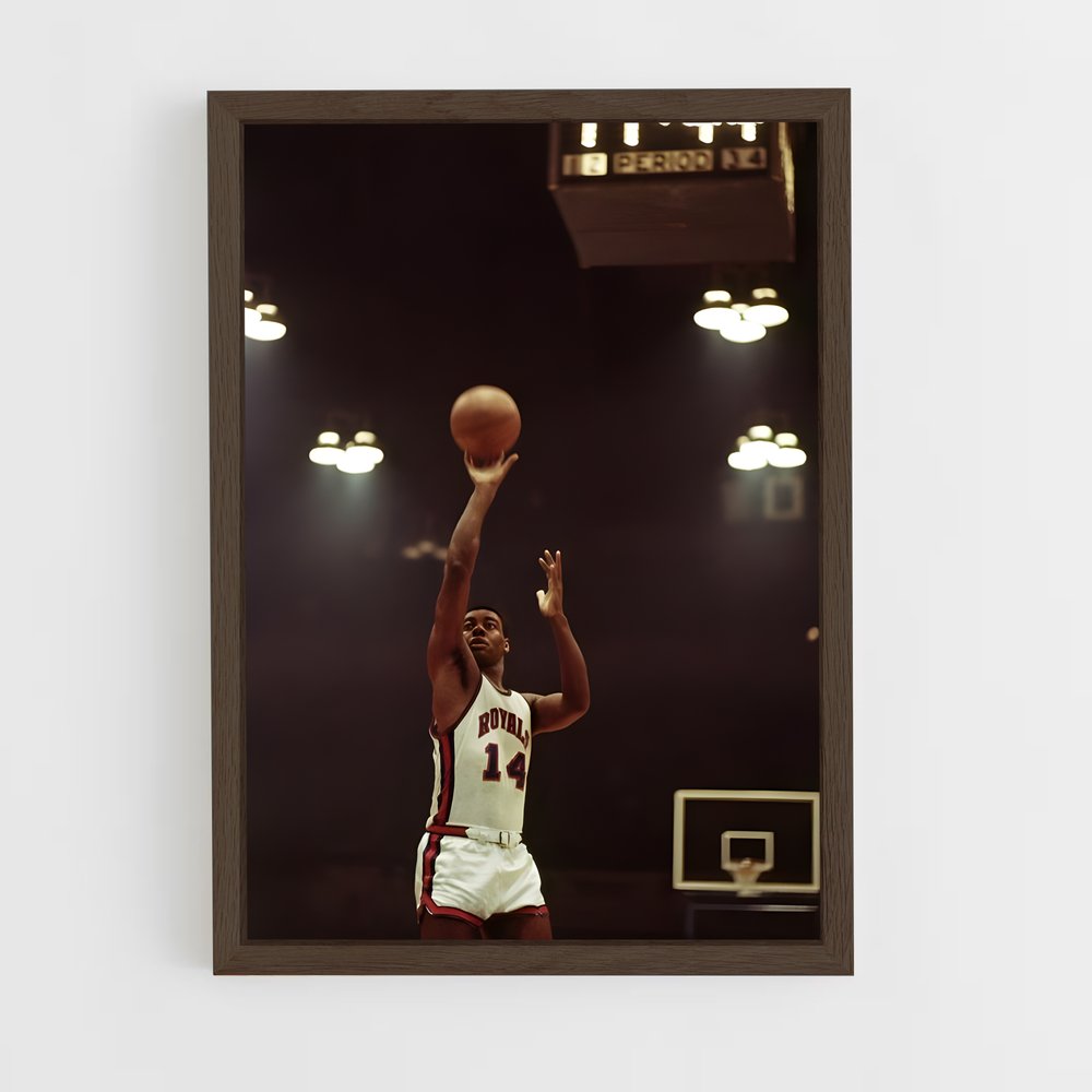 ap-oscar robertson-4 cadre Bois foncé