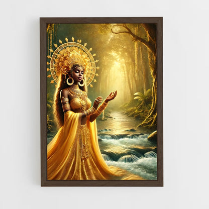 ap-oshun-3 cadre Bois foncé