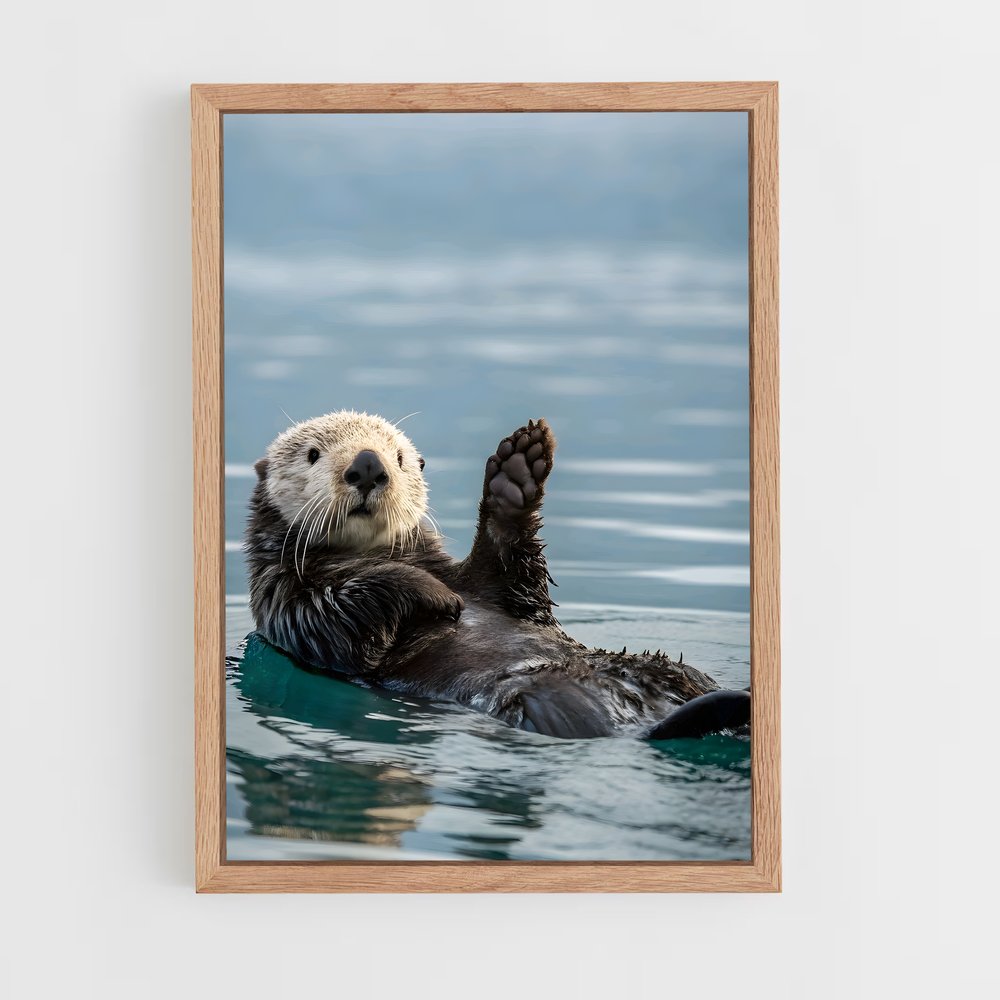 ap-otter-1 cadre Bois clair