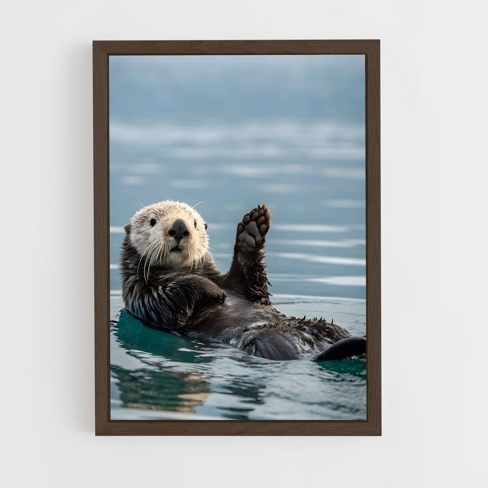 ap-otter-1 cadre Bois foncé