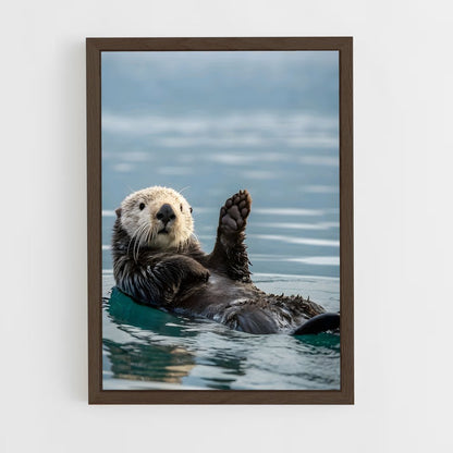 ap-otter-1 cadre Bois foncé