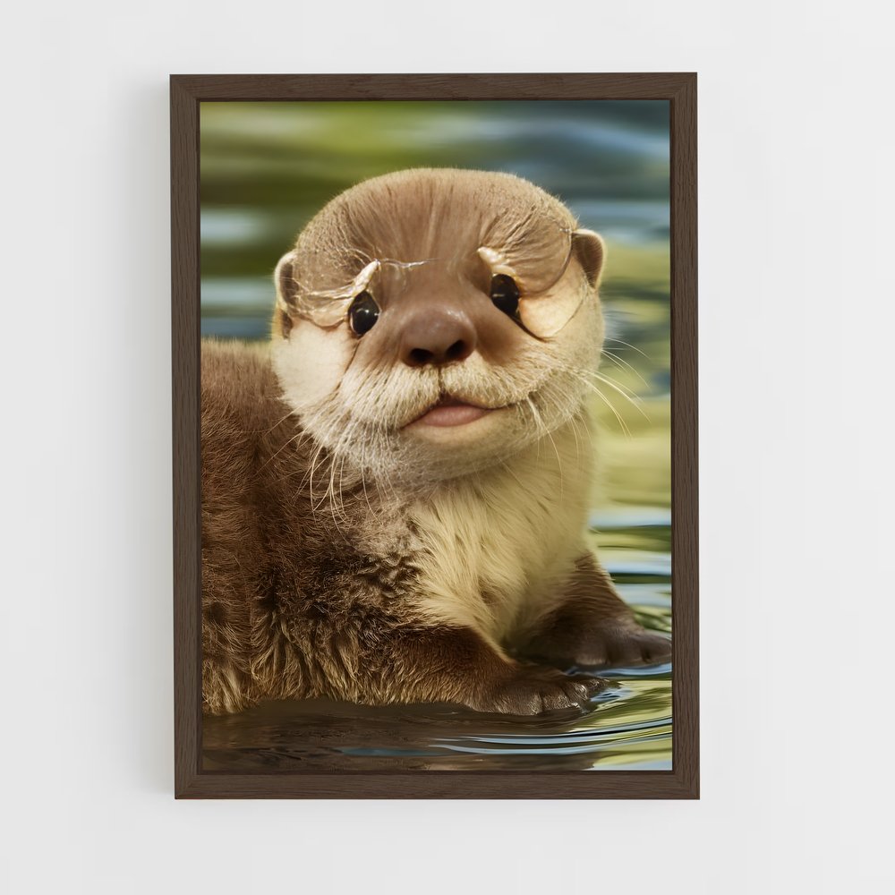 ap-otter-6 cadre Bois foncé