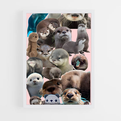 ap-otter-7 cadre Blanc