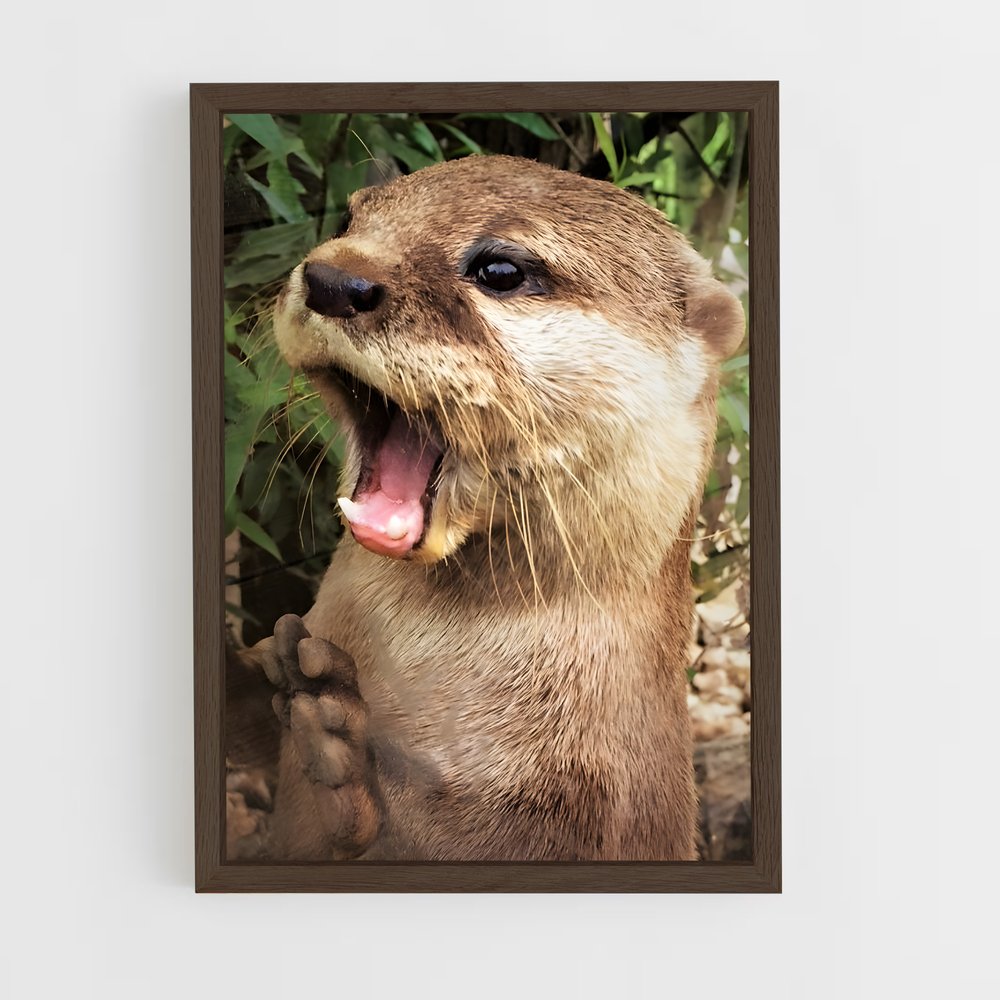 ap-otter-8 cadre Bois foncé